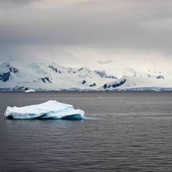 Iceberg next to the Ship