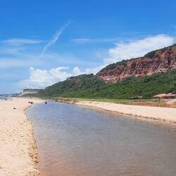 Mitemne Fluss näbem Meer