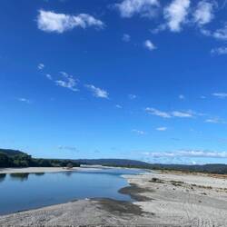 Auf dem Weg zum Campingplatz