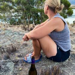 Ein bisschen Neuseeländischen Wein am Abend