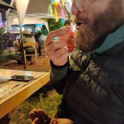 Eating grapes on the stroke of midnight / Trauben am Silvester