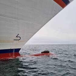 Das Schiff wurde wieder in Beschlag genommen!