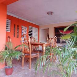 Our homestay in Vinales.