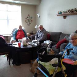 Debbie and Tim were with us as well