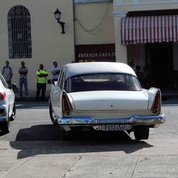 A classic car in Cienfuegos.