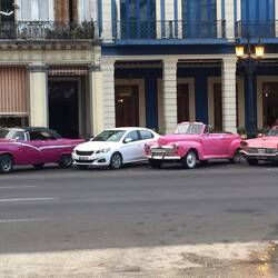 Classic cars in Old Havana.