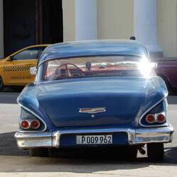 A classic car in Cienfuegos.
