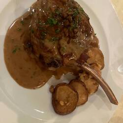 Veal chop