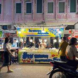 Assortment if seafood for seafood pancakes