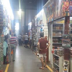 Der Markt im unger Stadtteil