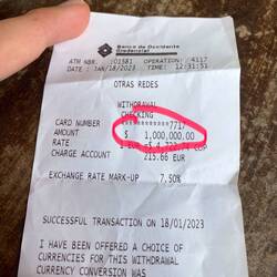 Nous sommes millionaire ici 🤑