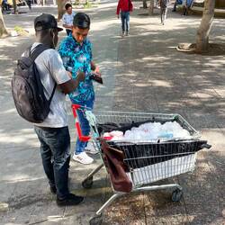 Eisgekühlte Getränke