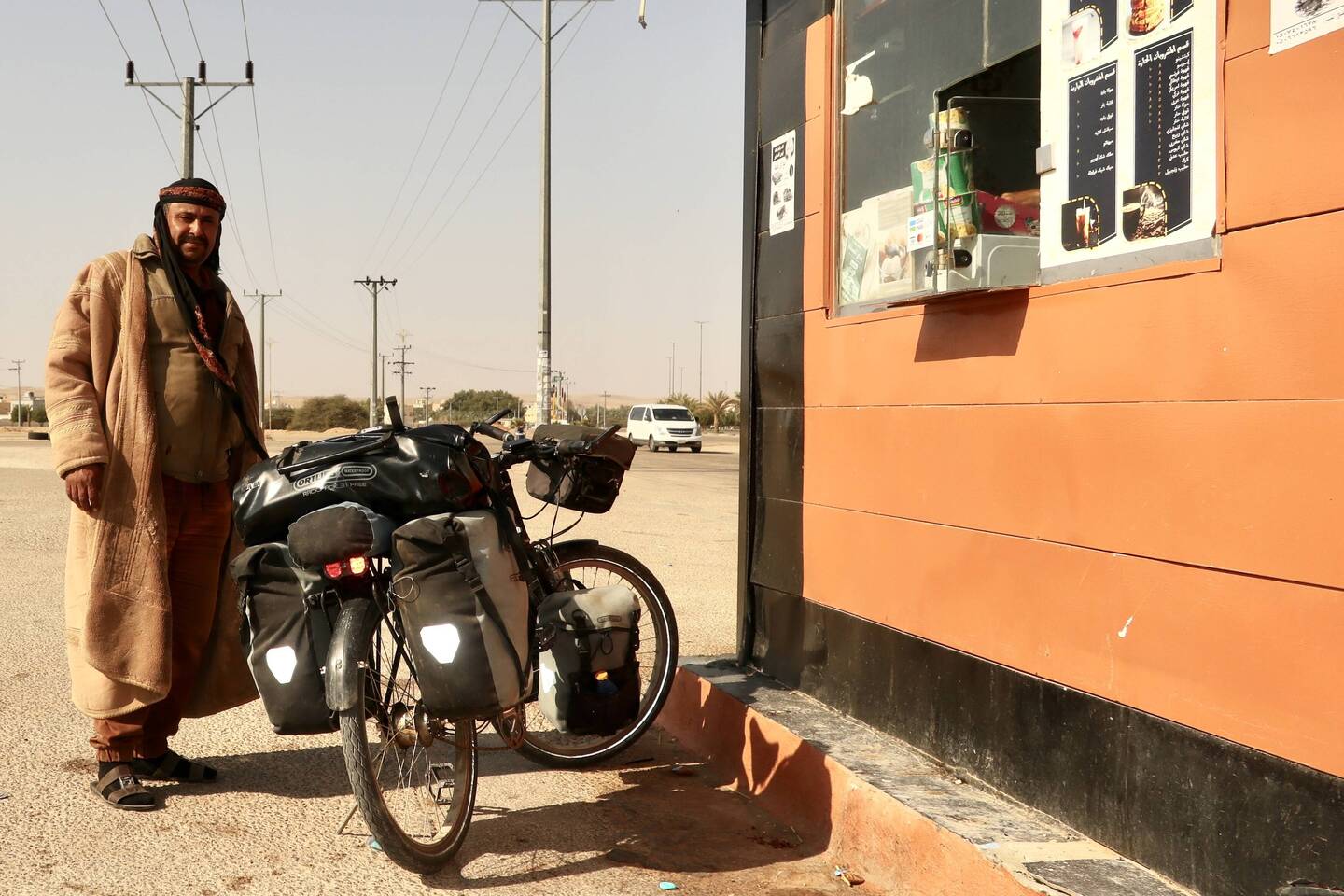 Winter in Saudi Arabien. Wer sich warm anzieht, muss nicht frieren.