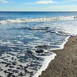 Strand bei Sant Allesio Sicula