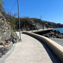 The waterfront path