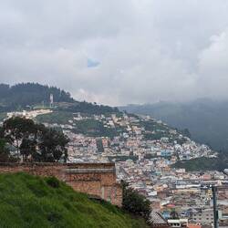 View from Virgen del Panecillo