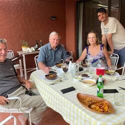 Martin, Fernando, Marion und Sebastian