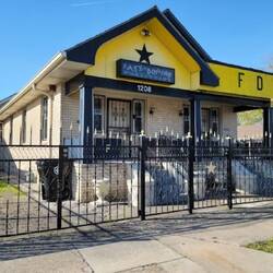 Fats Domino's house in the Lower Ninth Ward
