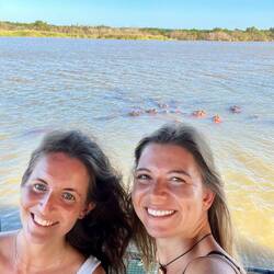 Glückliche Gesichter