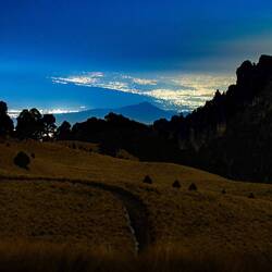 Der äußerste Rand Mexiko Stadts