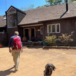 Die Vorderseite des Hauses