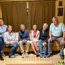 Bei der Familie von Fernandos Bruder: Marion, Alessandra, Martin, Tochter, Gabriel, Fernando