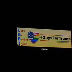 We had a view of this billboard from our room. Ugh. The mind boggles...
