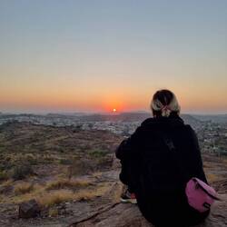 Sarah-Sonnenuntergang