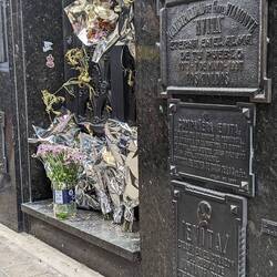 ... Eva Peron alias Evita.