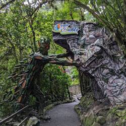Entrance to El Pailon del Diablo