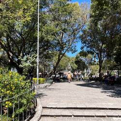 The city square