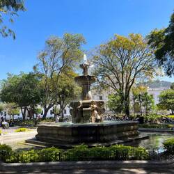 Fountain in the square