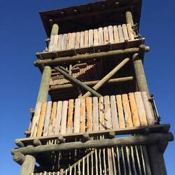 Watch tower at the Fountain of Youth.