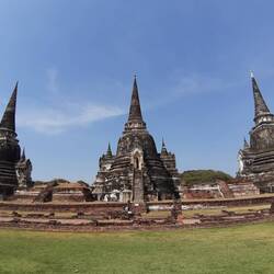Die großen Stupas des Wat Phra Si Sanphet