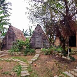 And the huts