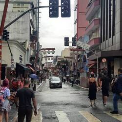 Liberdade, s "Japantown" vo São Paulo