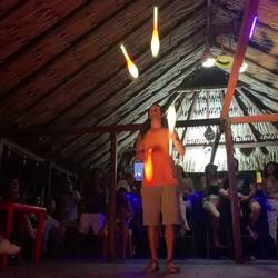 Jam-Session im Hostel Cabava - Ton anmachen