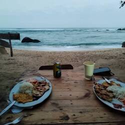 Letztes Abendmahl im Tayrona Park