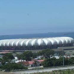 Fußballstadion - hier war Deutschland zur EM raus