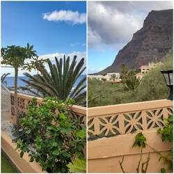 Aussicht von unserer Terrasse