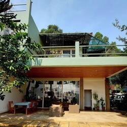 Das private Haus der belgischen Familie