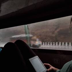 Busfahren ohne dicke Beinchen