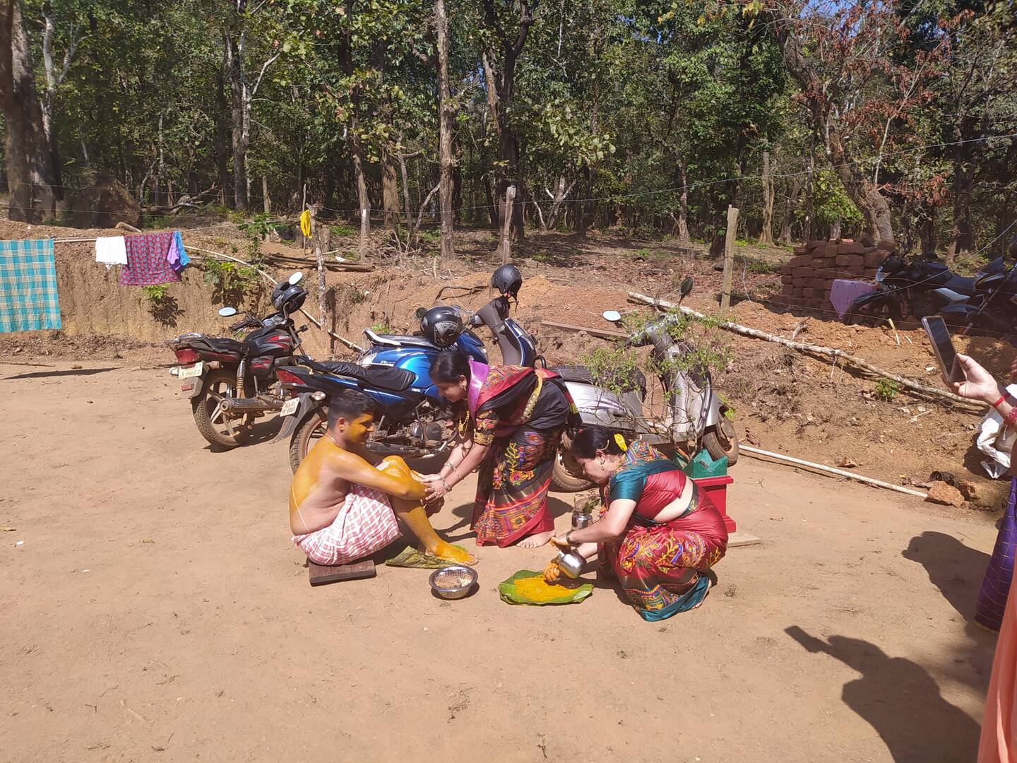 Tag 1 Kurkuma Ritual