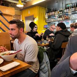 Abendessen im Tonkotsu Battersea