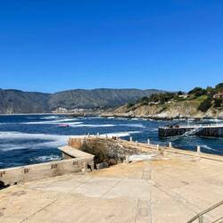 Hier oben wird der Wal auseinandergenommen.