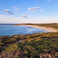 Angekommen an der Daly Bucht