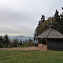 von der Brend-Hütte hat man eine famoser Fernsicht
