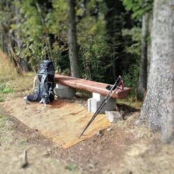 diese Bank hatte ich so sehr herbei gesehnt!