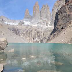 Base Torres del Paine, made it 🤗