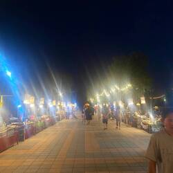 Abend Markt im Sikhothai Historical Park